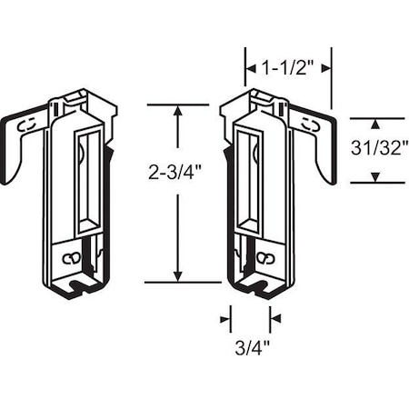 Strybuc By-Pass Hanger 3-118A